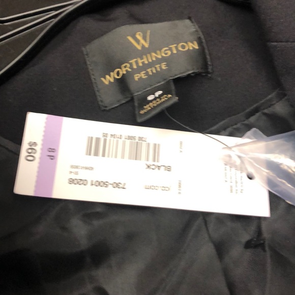 Worthington Womens One Button Blazer NWT - Picture 3 of 3